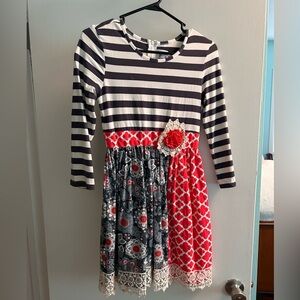 Counting Daisies girls bohemian style dress, size 16